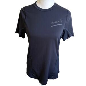 Norrona Senja Equaliser Shirt Womens S Trail Running Black Technical Athletic